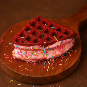 Bubblegum Pop Waffle Sandwich