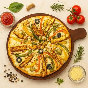 The Cottage Cheese Classic Pizza (Option - Jain / Regular)