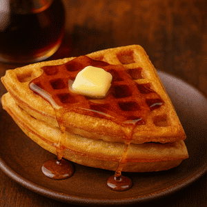 Maple Melt Waffle Sandwich