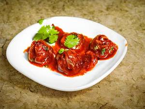 Mushrooms Chilli Chinese Momos