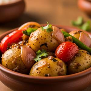 Aloo Pyaz Tamatar Sabji