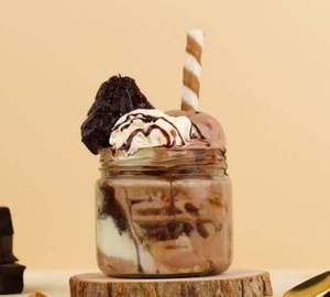 Nutella Brownie Jar Sundae