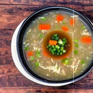 Crab Meat Taulimean Soup