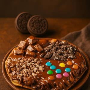 Rocky Road Bubble Waffle