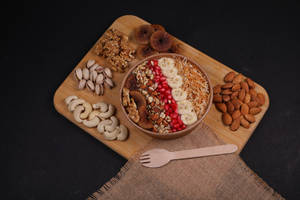 Mixed Nuts Smoothie Bowl