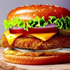 Double Cheese Burger ( Chicken)