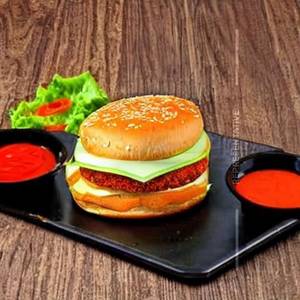 Veg cheese burger