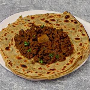 Mutton Ceylon Keema Paratha