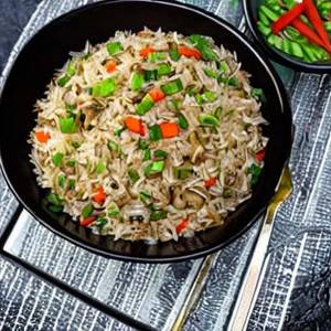 Szechwan Mushroom Fried Rice
