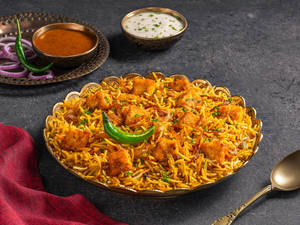 Hyderabadi Paneer Biryani