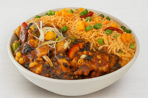 Schezwan Chicken - Low GI Rice Bowl