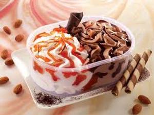 Kesar Badam Sundae