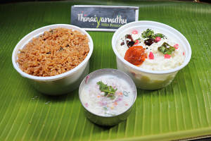 Plain Biryani + Curd Rice,