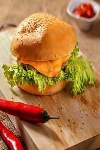 Cheesy Spicy Burger