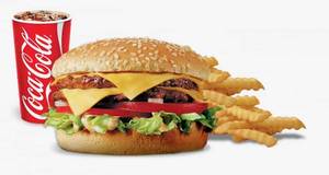 Maharaja Burger+Fries+Coke[300ml]