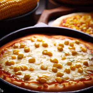 Corn Single Topping Pizza [7 Inches]