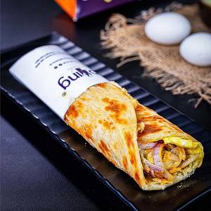 Triple Egg Kathi Roll