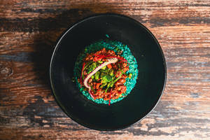 Bolagnaise Blue Soba Fried Rice