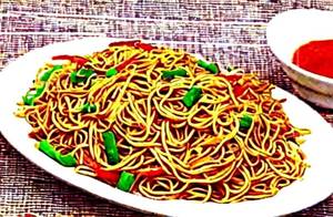 Veg Garlic Noodles
