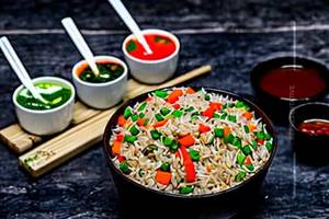 Veg Enchow Fried Rice