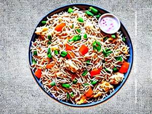 Schezwan Chicken Fried Rice