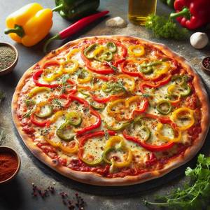 Triple Capsicum Pizza