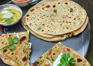 Cheese Onion Paratha