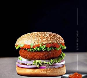 Veg Kebab Burger