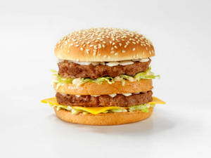 Double Cheese Veg Crispy Burger