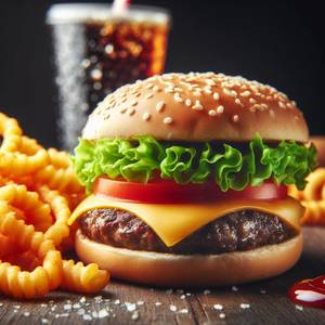 Cheesy Patty Burger