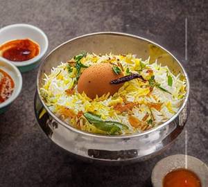 Hyderabadi egg biryani
