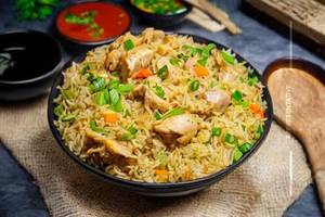 Chicken Singapore Fried Rice