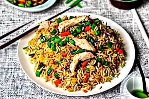Chicken Hong Kong Fried Rice 