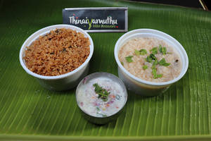 Plain Biryani + Rasam Rice,