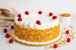 Butterscotch Cake Eggless (900gms)