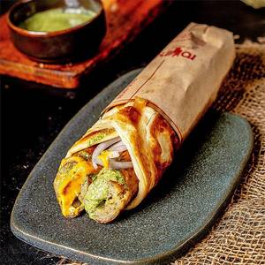 Chicken Seekh Kathi Roll