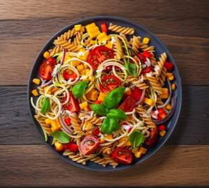 Sweet and hot veg pasta
