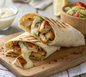 Cheese Burst Chicken Shawarma
