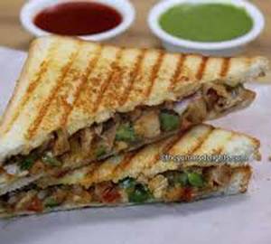 Chicken masala sandwich
