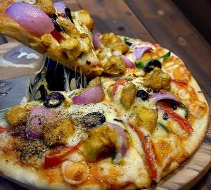 Chicken cheese pizza [7.5 inches]