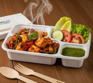 Jain Chilli Paneer - 1 Plate