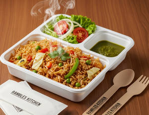 Jain Fried Rice - 1 Plate