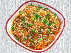 Double Egg Manchurian Rice