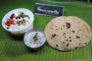 Curd Rice + 2 Phulka,