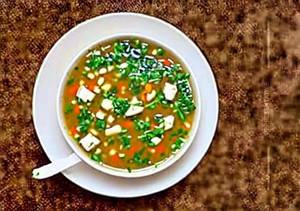 Lemon Coriander Soup