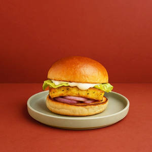 Paneer Press Burger