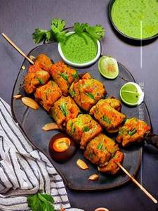 Chicken Reshami Kebab 