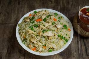 Chicken Singapore Fried Rice