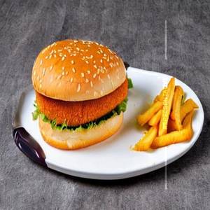 Veg. cheese burger