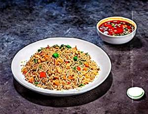 Chicken Triple Schezwan Fried Rice